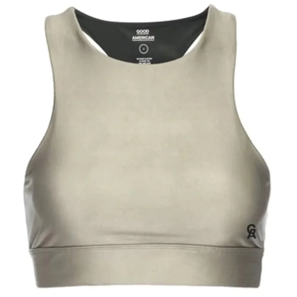 Good American Empower Sports Bra gold - Picture 2 of 5